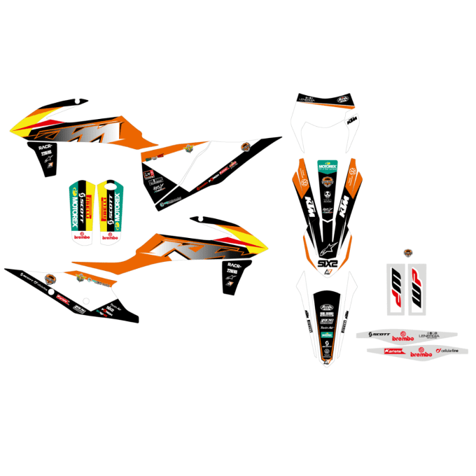 Kit déco KTM SX/SXF 2019 > 2022/ EXC 2020 > 2023