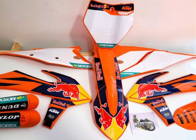 kit plastique , kit , deco , redbull , sx , sxf , 2019 , 2020 , 2021 ,2022 , autocollants , motocros