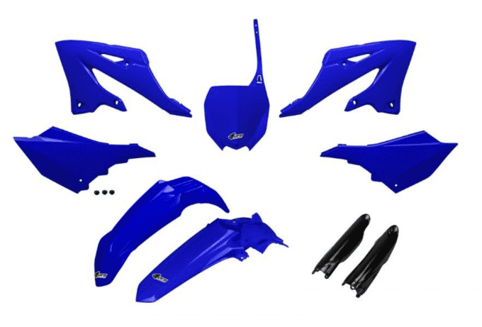 Kit plastiques Complet UFO YAMAHA YZ 125 /250 2022>2024 bleu