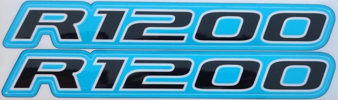 Stickers autocollant BMW R1200 GS Bleu