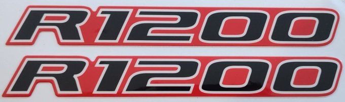 Stickers autocollant BMW R1200 GS Rouge